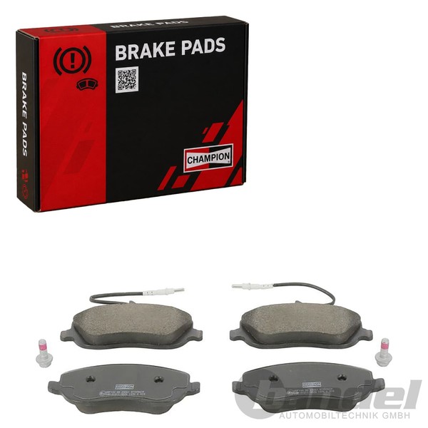 Champion BremsbelÄGe Satz Hinten Vorne Passend FüR CitroËN C8 Jumpy Fiat Scudo U-image