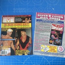 Wrestling EYE Magazine WWF WCW - Jan 1992 - Hogan Ric Flair + Poster