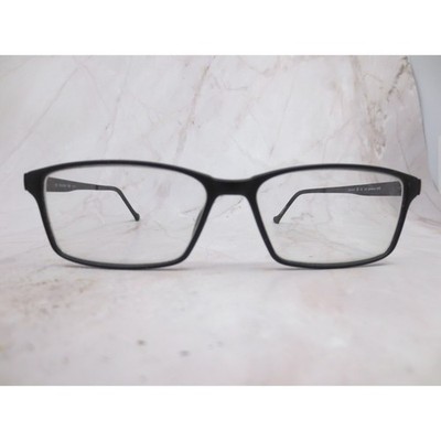 Steppers STS-10056 F900 Mens Eyeglass Frames Matte Black Rectangle 55-14-140