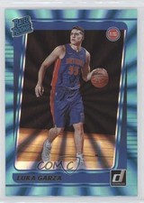 2021-22 Panini Donruss Rated Rookie Holo Teal Laser Luka Garza #214 0us4