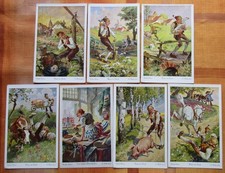 Germany - Early 1900s "G. Hinke Illustrations to Brothers Grimm Tales" Postcards