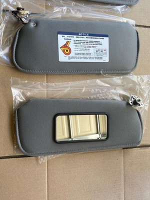 1986 1987 BUICK GNX GRAND NATIONAL REGAL T TYPE SUN VISOR SET PAIR GRAY