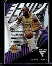 2020-21 Panini Flux #16 LeBron James Fluid Silver