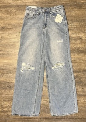BP. Be Responsible Nordstrom Jeans Wide Leg Distressed Size 29