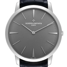 Vacheron Constantin Patrimony Grand Taille Platinum Mens Watch 81180 Papers