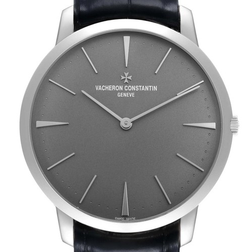 Vacheron Constantin Patrimony Grand Taille Platinum Mens Watch...
