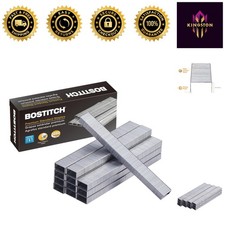 1/4" Office Staples - 5,000 Full Strip High Carbon Steel Staples