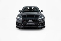 Front StoßStange Flaps Passend FüR Audi RS5 Coupe / Sportback F5 Schwarz Hochgla