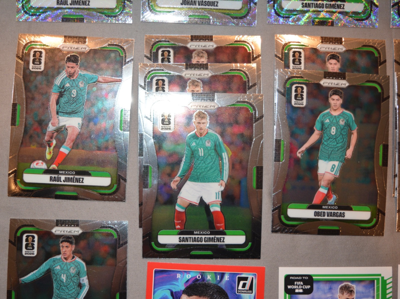 2026 Panini Prizm FIFA Mexico  Card Lot RC Refractors  World Cup Soccer view 5