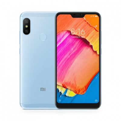 Xiaomi Mi A2 Lite M1805D1SG / 5,84'' FHD+ / 64GB / 12+5 MP Kamera / Blau-Türkis