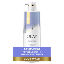  Renewing Body Wash for Women, Nighttime, Retinol, 20 fl oz 0.65 per gallon