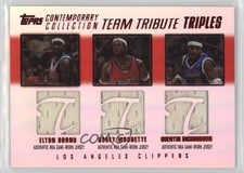 2003-04 Topps Contemporary Collection Red 38/50 Elton Brand Corey Maggette 05fy