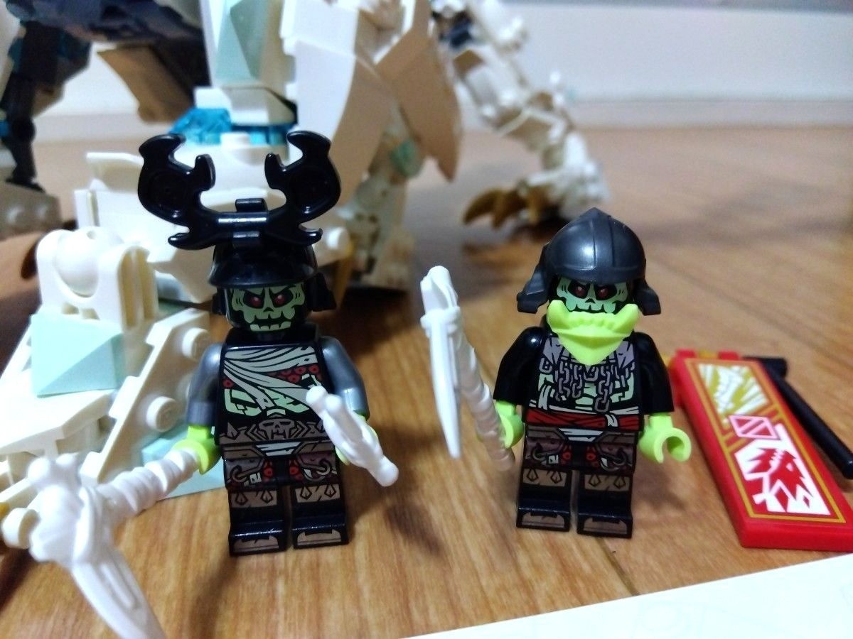 LEGO NINJAGO Zane's Ice Dragon Creature 71786 In 2019 Used W