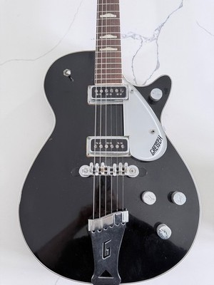 Gretsch Duo Jet 6128 Vintage Select 56Duo Jet 6 String Electric Guitar (Black)