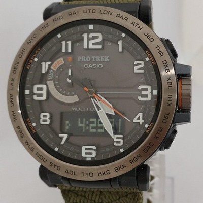 CASIO PRO TREK PRW-6600YB Solar Radio Watch