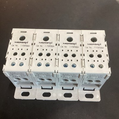 Lot Of 4 Ferraz FSPDB2A Power Distribution Block 600V 175A 1-In 4-Out