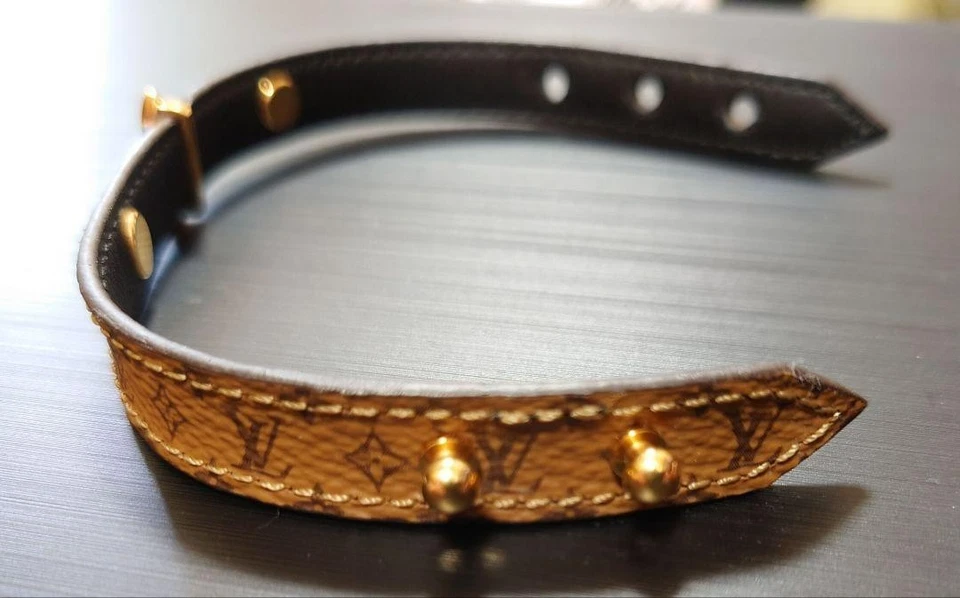 Pulsera Louis Vuitton M6597 Monograma Floreciente Marrón con Caja Auténtica Usada YK962 Foto 4 de 4
