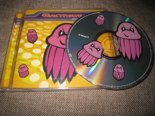 REACT REACTIVATE 12 MIXED BY BLU PETER USED NINETIES DANCE UK CD ALBUM.