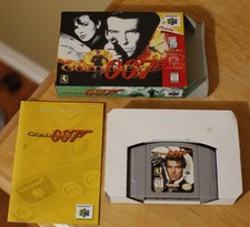 GoldenEye 007 Nintendo 64, N64 Very Good Box Manual