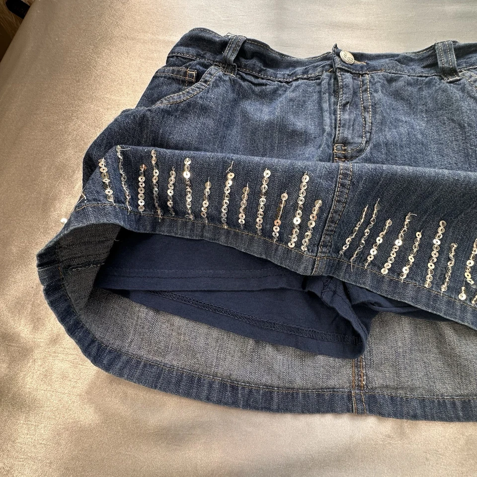 Falda vaquera Disney con secuencia niñas grandes talla 16* Foto 4 de 4