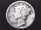1926-D Mercury Dime Denver  Mint VG