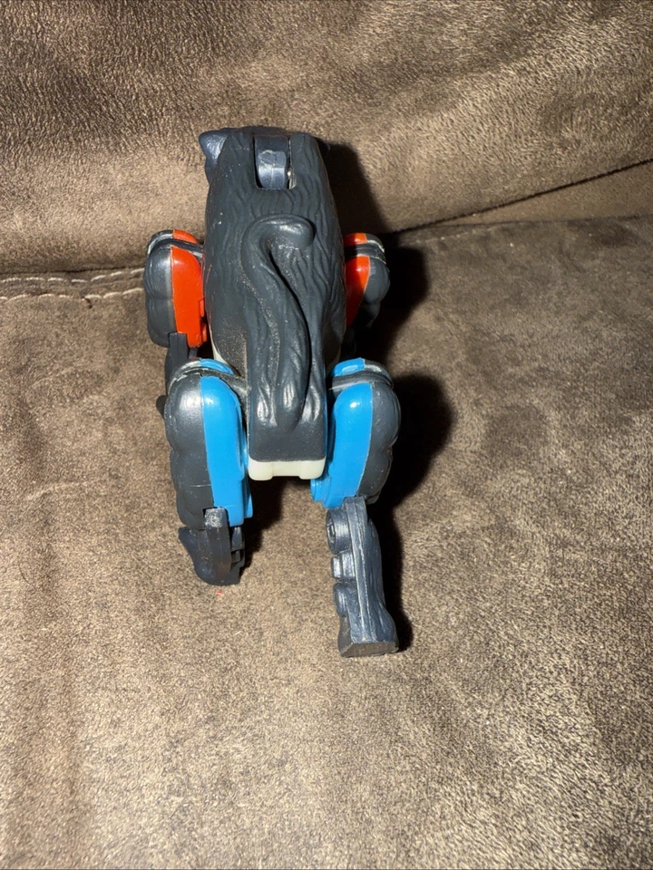 Transformers Hasbro Takara Beast Wars Wolf McDonalds Happy Meal juguete 1996 Foto 3 de 4