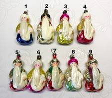 Vintage glass Christmas tree Ornament Chernomor decoration soviet USSR