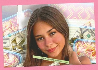 Found Photo of SOPHIE RAIN Hot Girl Next Door Beautiful Woman Model