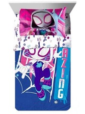 Spider-Man "Ghost Spidey" Kids Blanket  Sheet Set-AB0FTZWJWCS4, AB0BQ7PNNNT4
