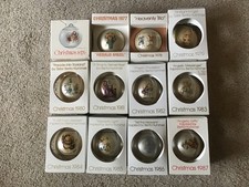 Schmid Christmas Ornaments Limited Edition 1976 - 1987 Lot 12 Berta Hummel Boxes