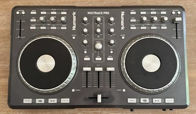 Numark Mixtrack Pro USB DJ Controller Mixer Dual Deck Tested Works No Cords  