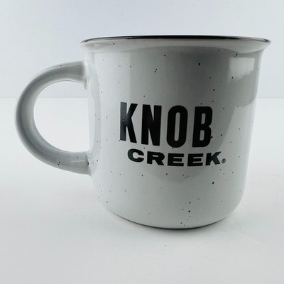 Knob Creek Bourbon Whiskey Ceramic Coffee Drinking Mug Work Hard, Drink Whiskey