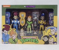 Neutrinos 3 Pack Cartoon NECA TMNT Teenage Mutant Ninja Turtles MISB USA