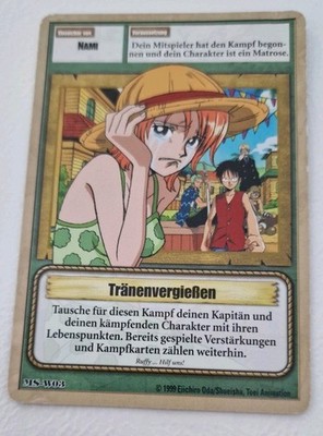 One Piece Karte MS-W03 Tränen Vergießen