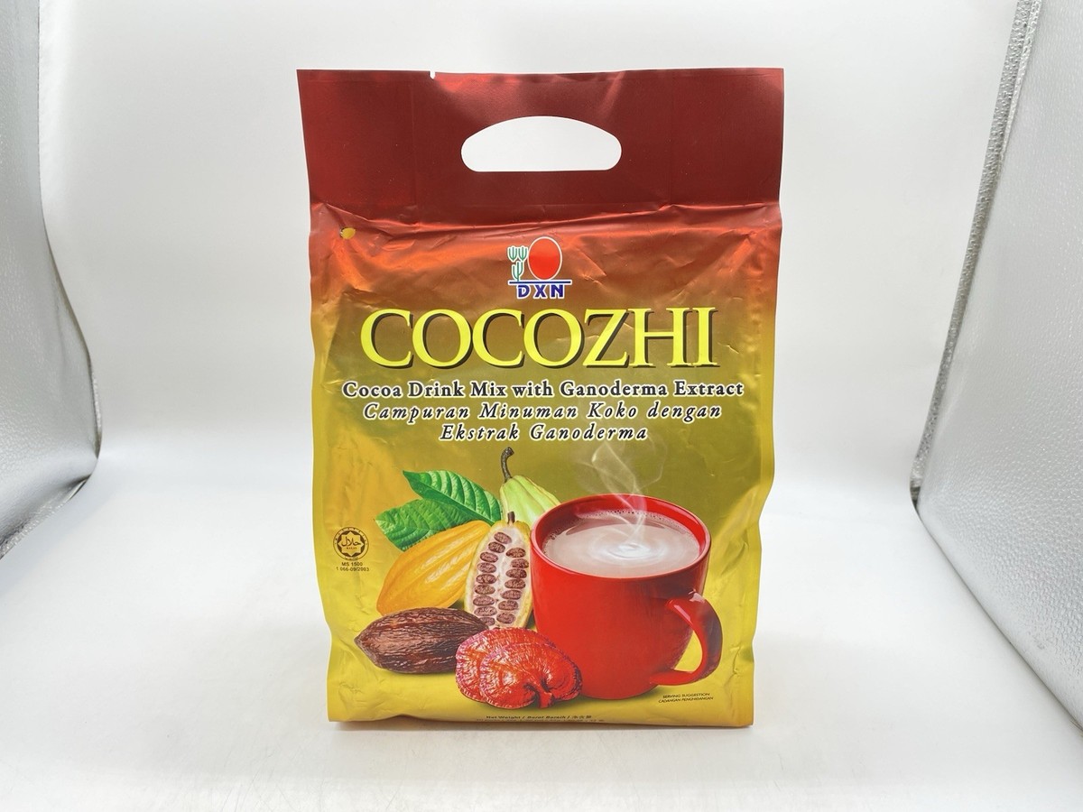 DXN Cocozhi Cocoa Drink Mix with Ganoderma Extract - 20x32g (FB124