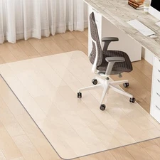 Office Chair Mat for Hardwood Floor, 48" x 30" Floor Mats 30"x48" Transparent