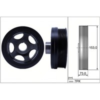 INA Riemenscheibe Kurbelwelle FüR Mercedes W203 W204 W211 W212 W463 W/X166 OM642