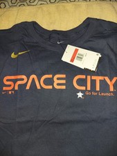 Houston Astros T-Shirt 27 Jose Altuve City Connect Space City Nike Mens Large