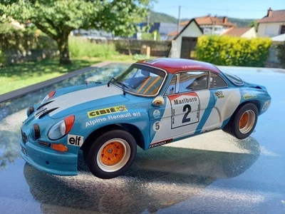 Alpine Renault A110 échelle 1/12 Base Otto Models Ronde Cévenole 1975 Nicolas - Photo 1/4