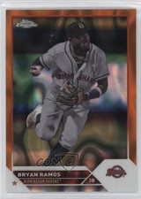 2023 Topps Pro Debut Chrome Orange Lava Refractor 25/25 Bryan Ramos #PDC-39 1dh2