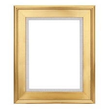 Creative Mark Elegant Plein Aire Gold Frame Linen Liner 18X24 Ornate Open Back