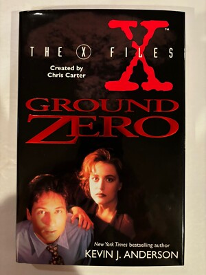 Ground Zero by Kevin J. Anderson (1995, HC) First Edition-New 9780061052231