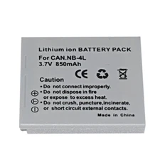 Battery for Canon NB-4L PowerShot TX1 ELPH SD450 SD600 SD630 SD750 SD780 IS new