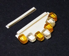 1:24 1:25 scale model resin amber clear Vector lightbar utility caution