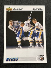 1991-92 Upper Deck BRETT HULL #464