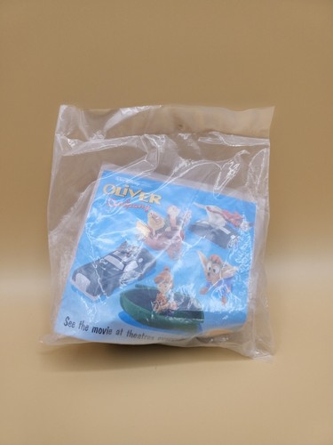 1996 Disney's Oliver & Company Burger King Kids Meal Toy Dodger The Dog - Picture 2 of 15