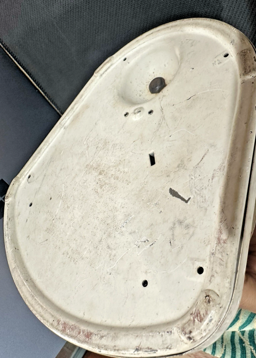 Salter No 54 Cookery weighing Scales Made in England Enamel Patent