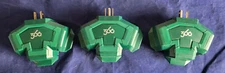 360 Electrical  3-Outlet Power Hub Adapter Green 3 Pack