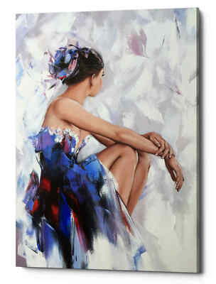 Epic Graffiti 'Behind The Mirror 2' by Alexander Gunin, Giclee Canvas Wall Art
