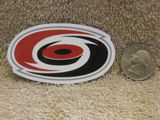 Hockey small sticker sports NEW Carolina Hurricanes team logo
